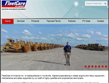 Tablet Screenshot of fleetcareofamerica.com